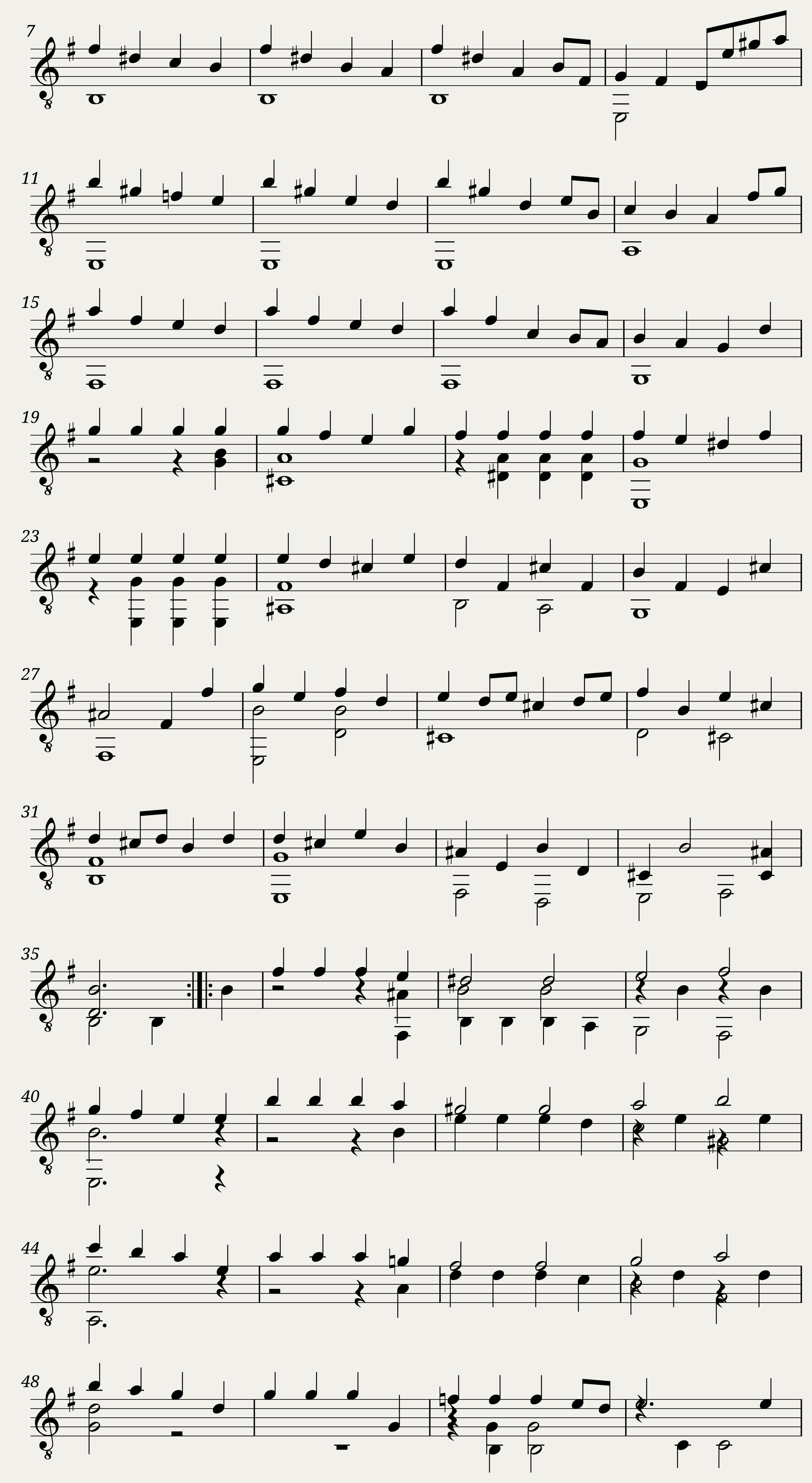 S.L. Weiss - Suite XVII for Lute - Transcribed for Guitar by Ruggero Chiesa — 6/10