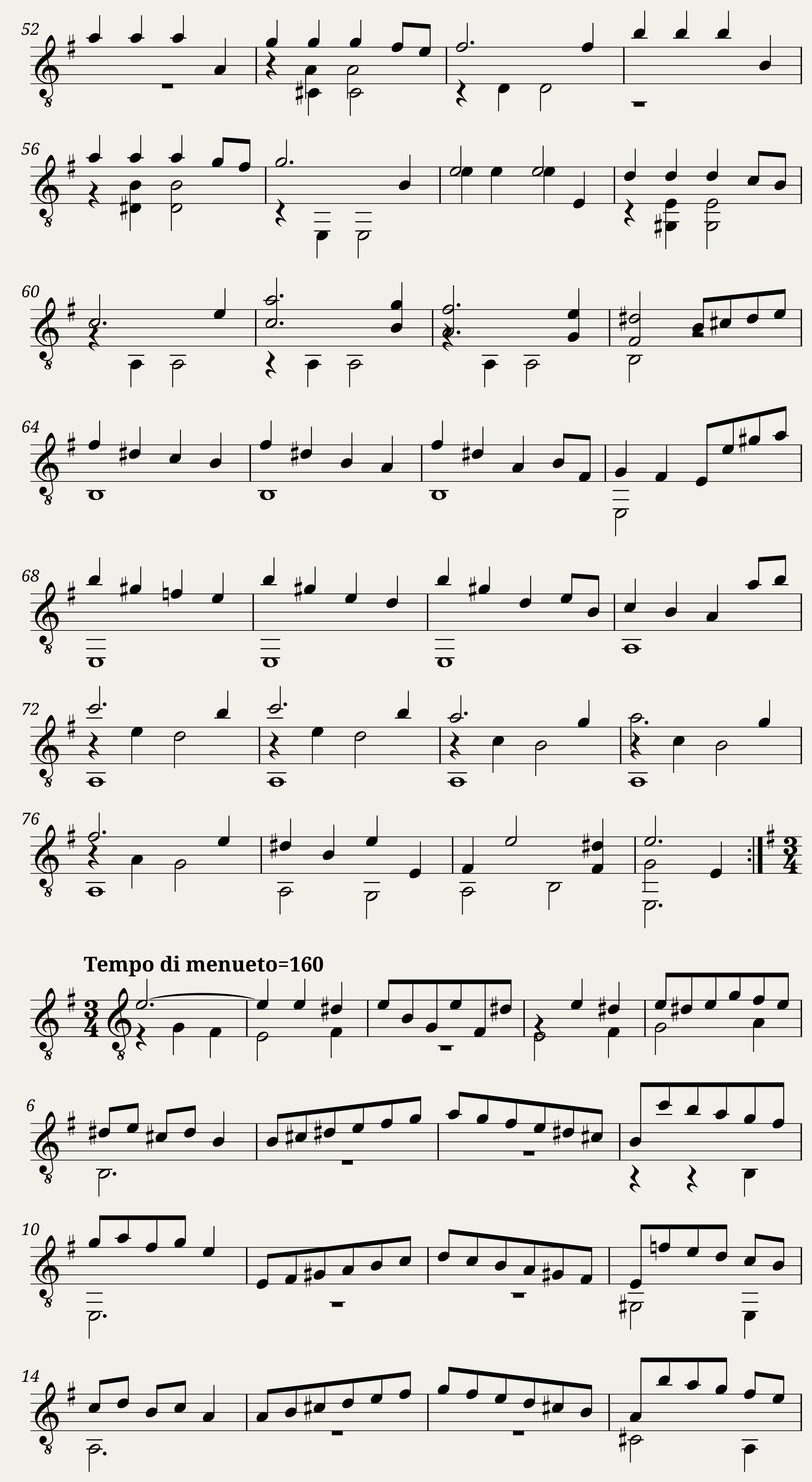S.L. Weiss - Suite XVII for Lute - Transcribed for Guitar by Ruggero Chiesa — 7/10