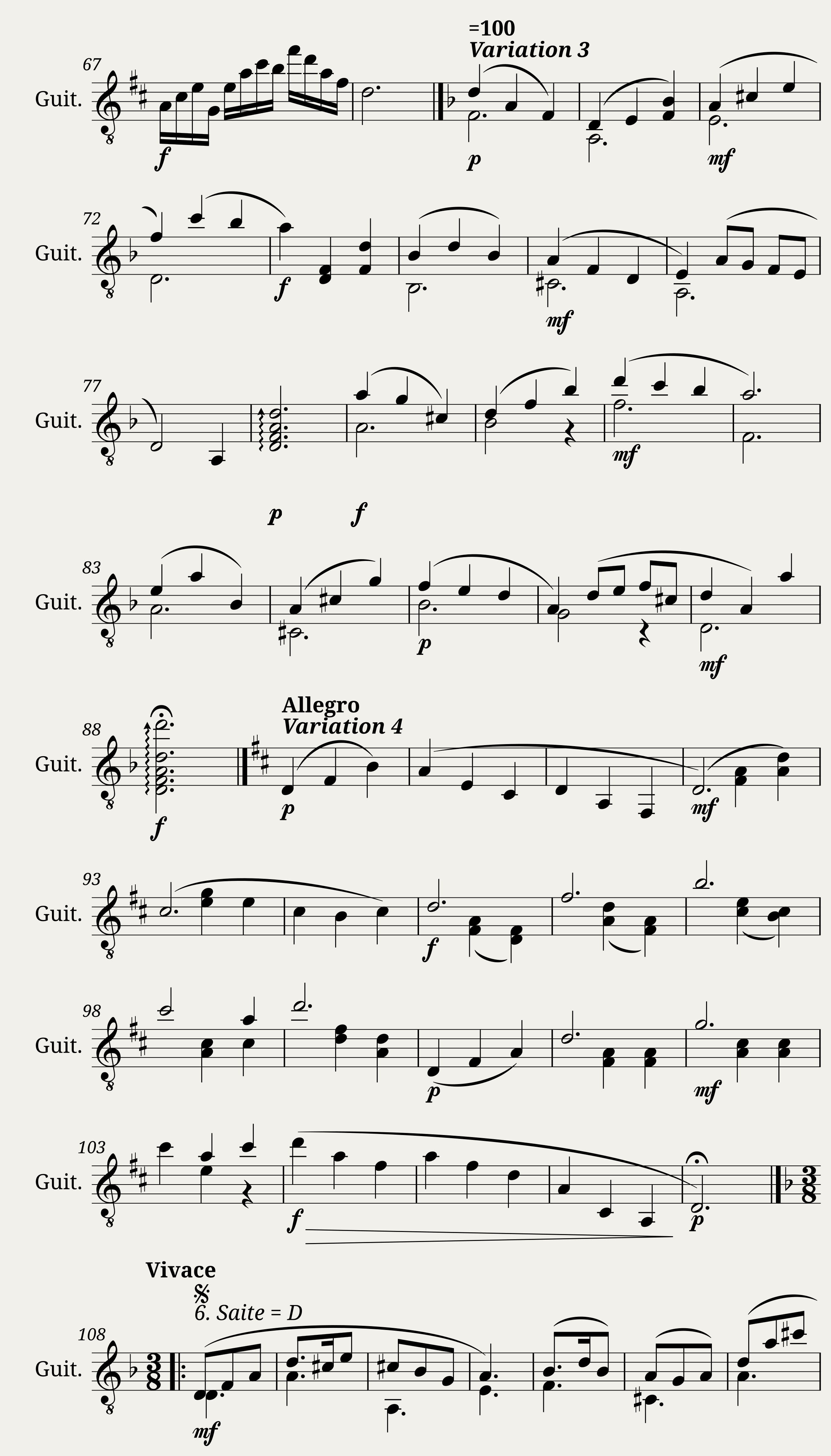 Sonate op 1 — 3/4