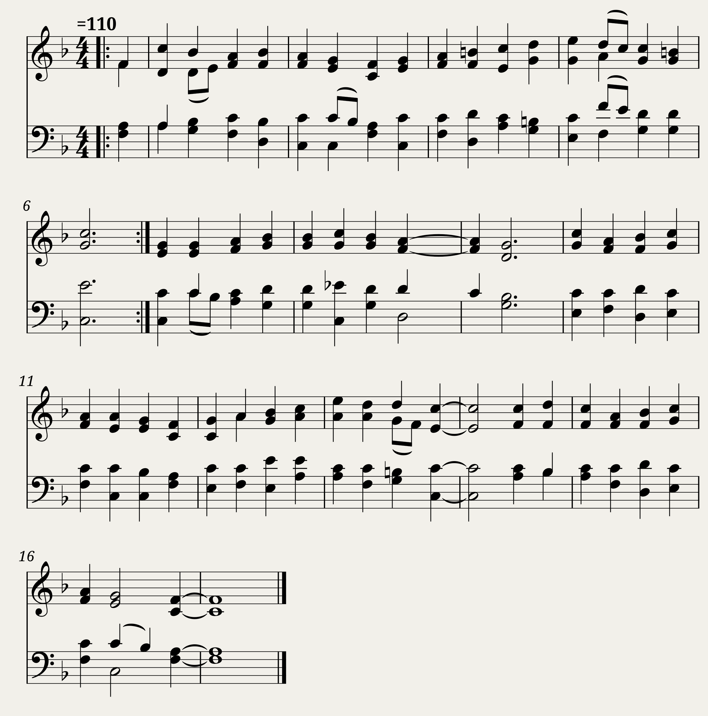 Awake thou careless world awake! - Composer unknown.