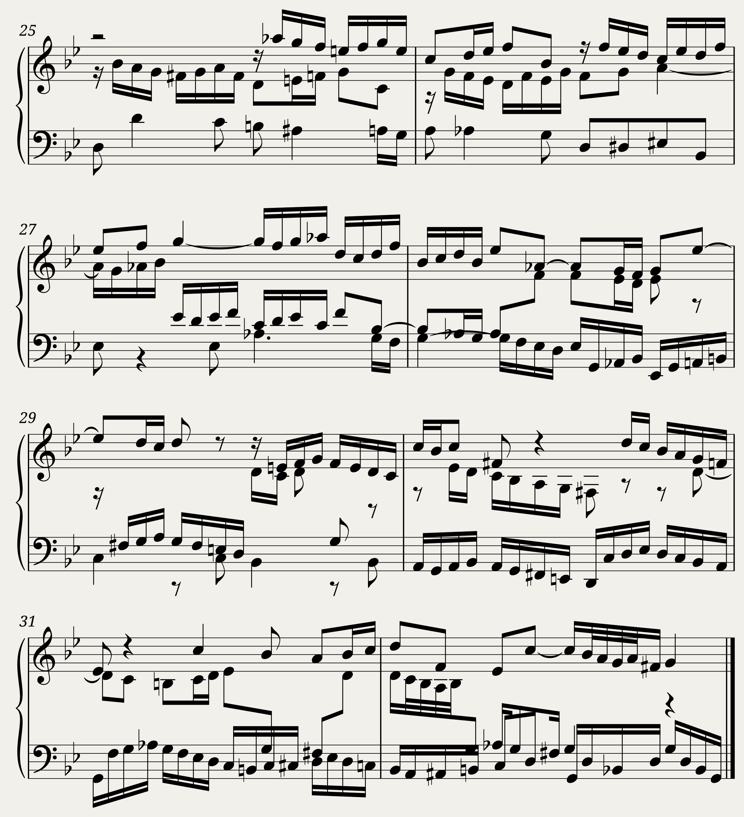 BWV 988 Goldberg Variations: Variation XXI — 2/2