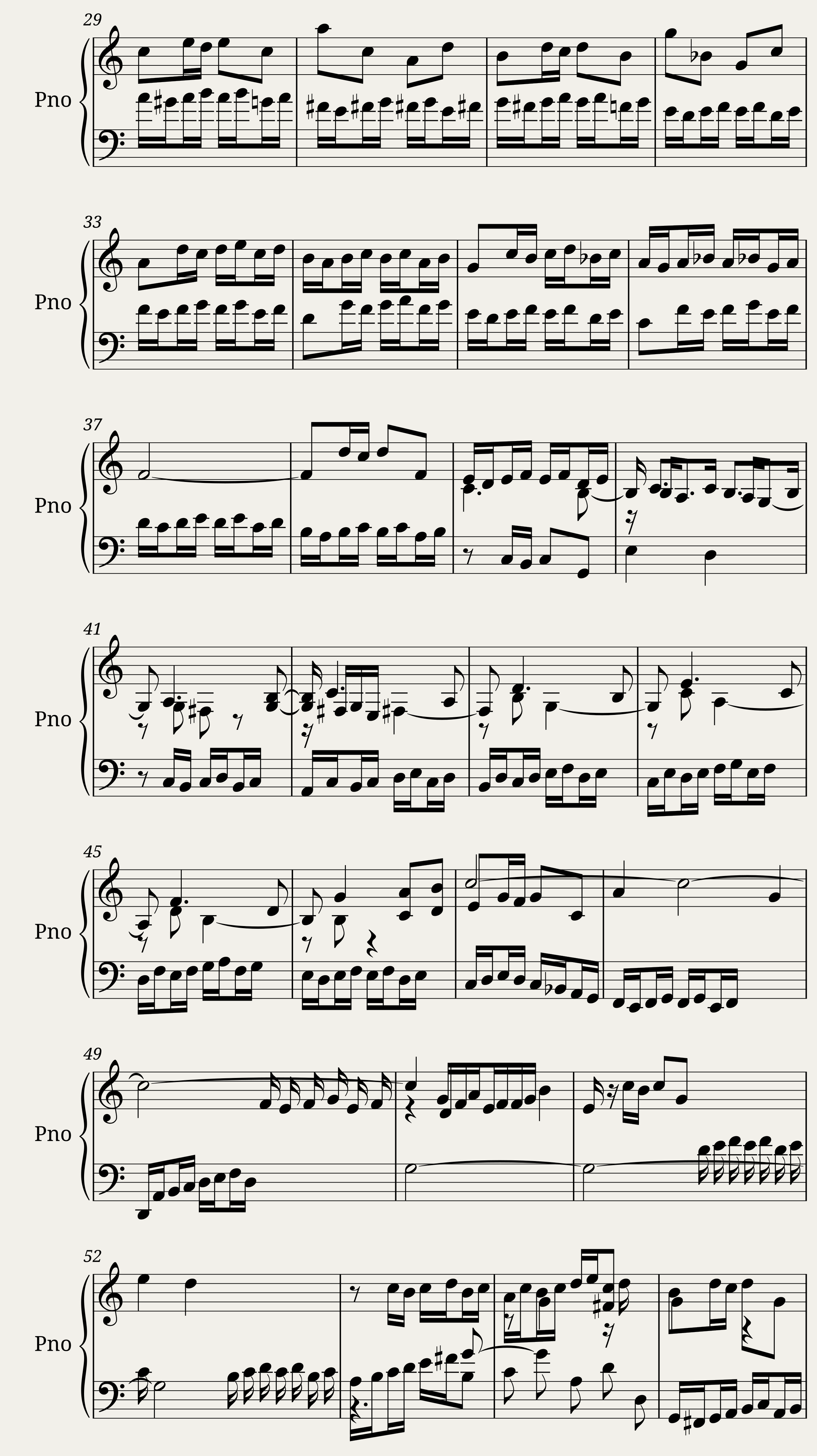 Das Wohltemperierte Clavier II, Fuga I — 2/3