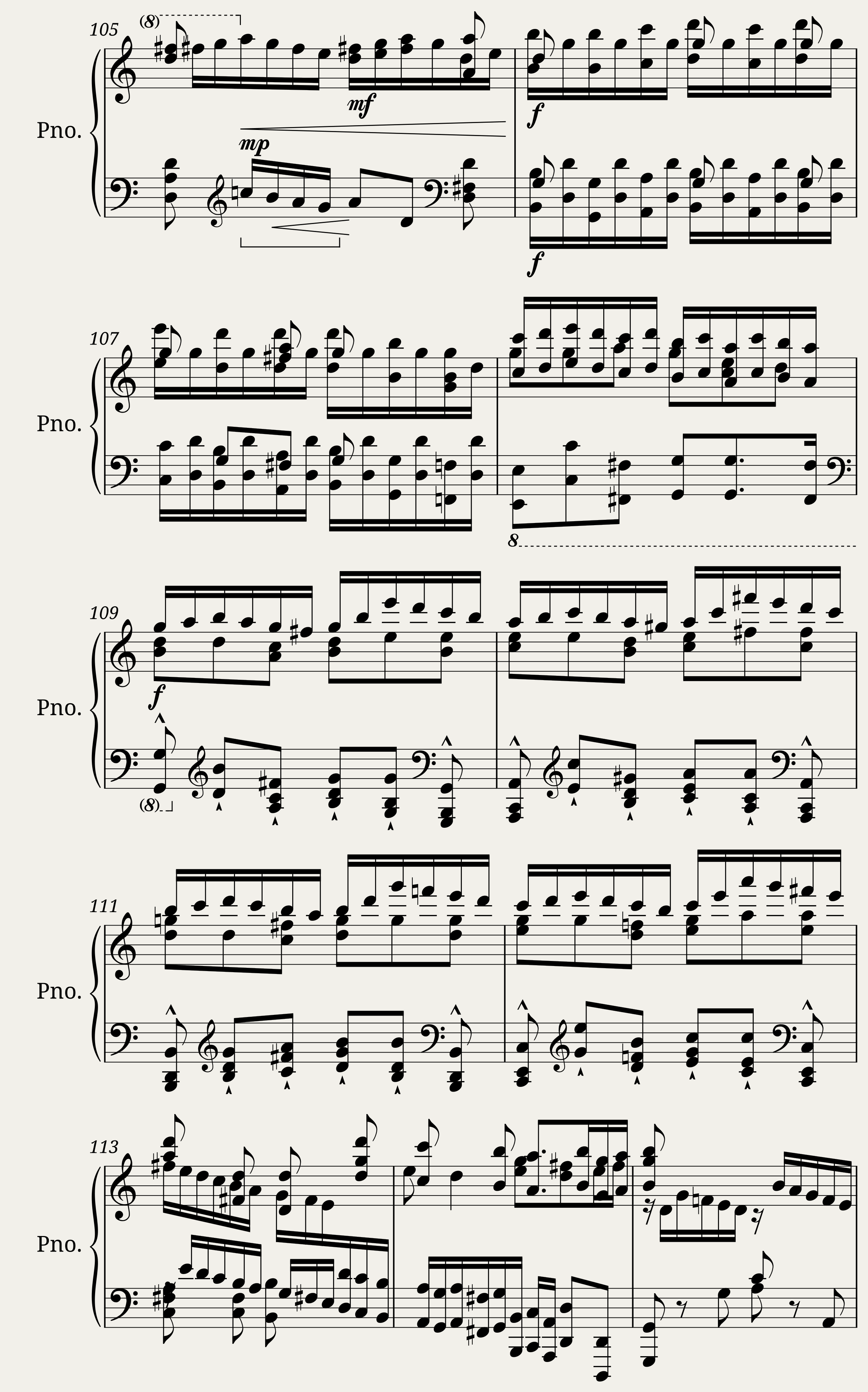 Bach - Cello Suite No. 1 (BWV 1007) - Solo Clarinet in A Major — 6/6