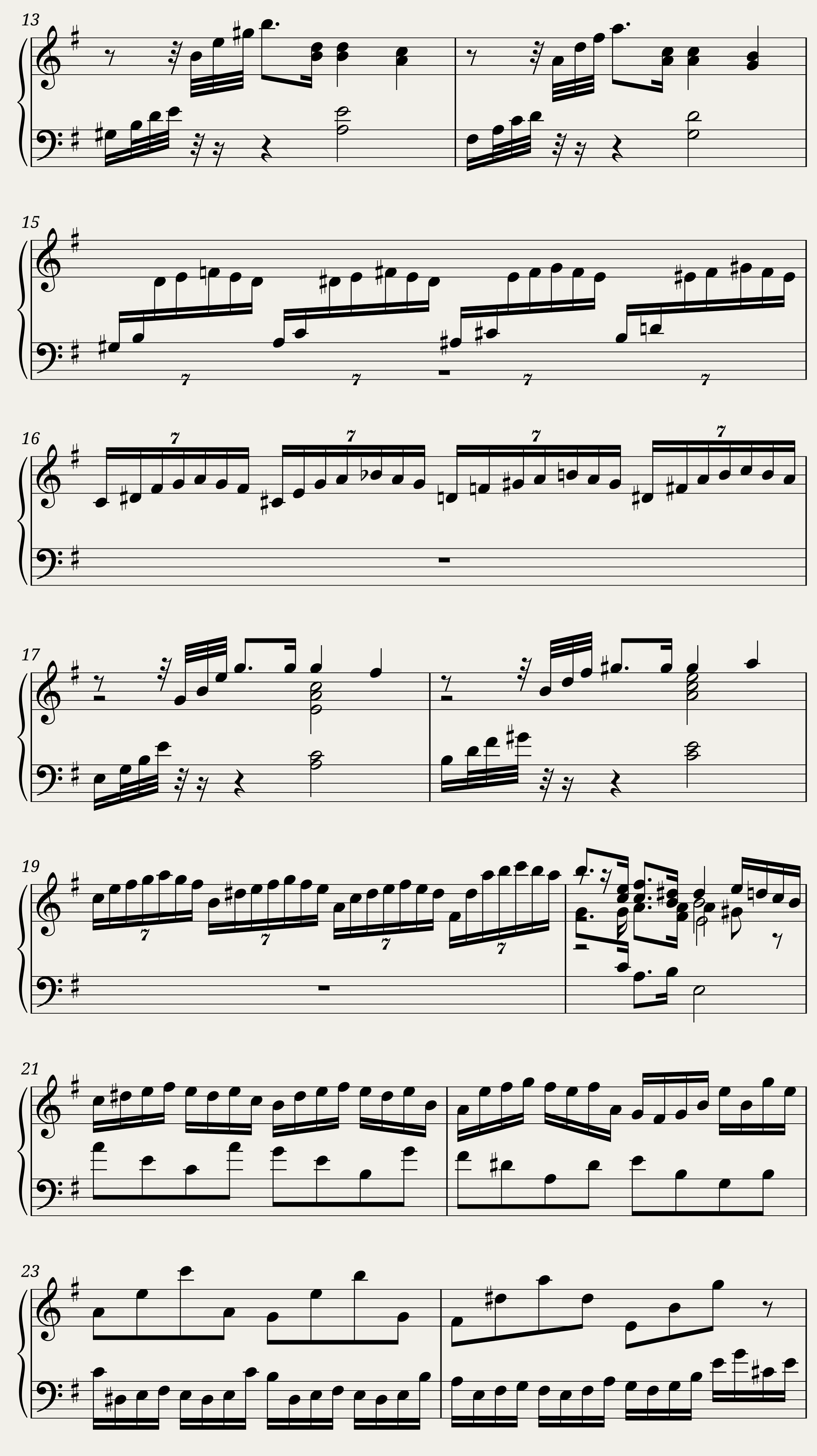 BWV 830 Partita VI Toccata — 2/8