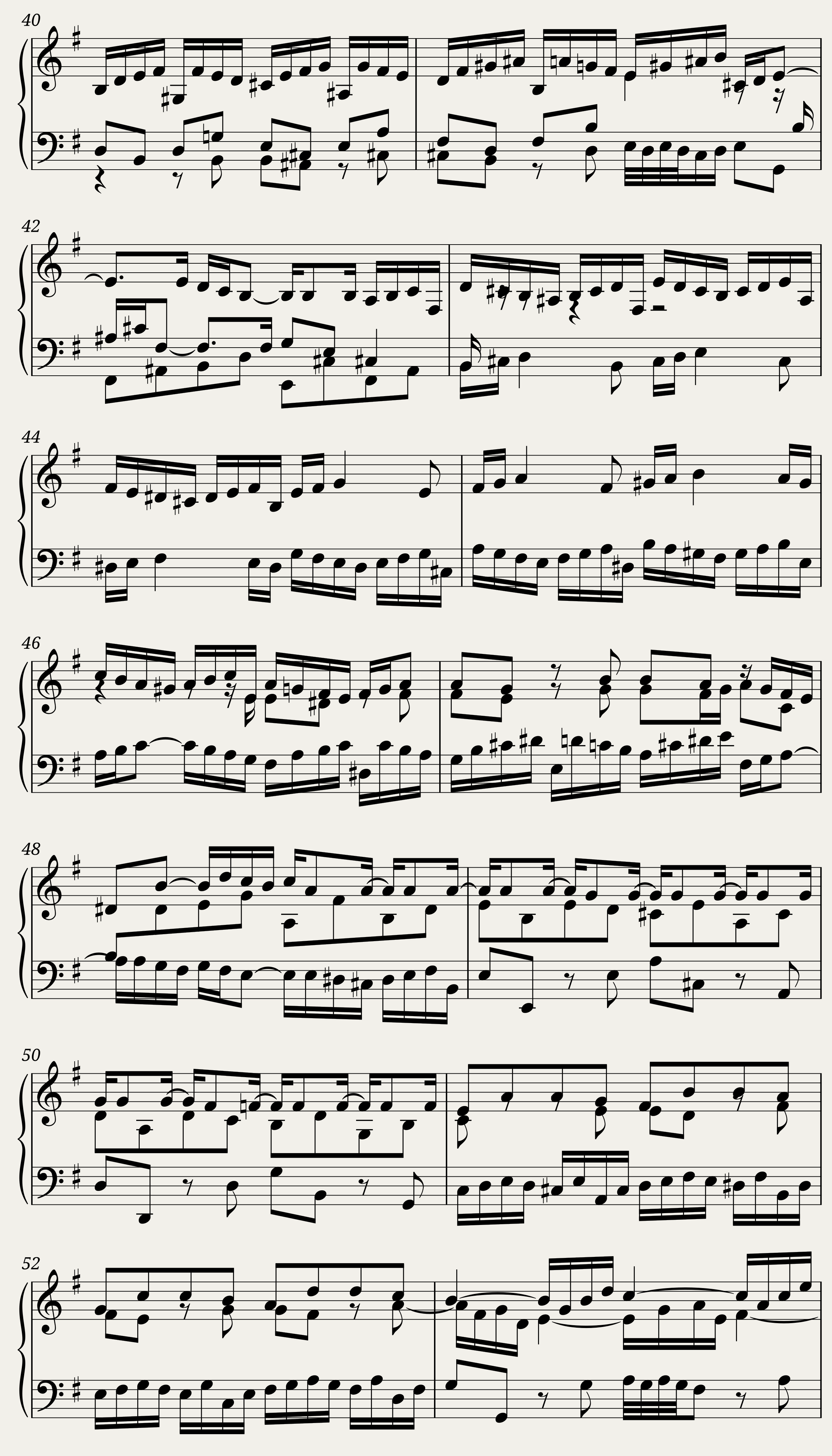 BWV 830 Partita VI Toccata — 4/8