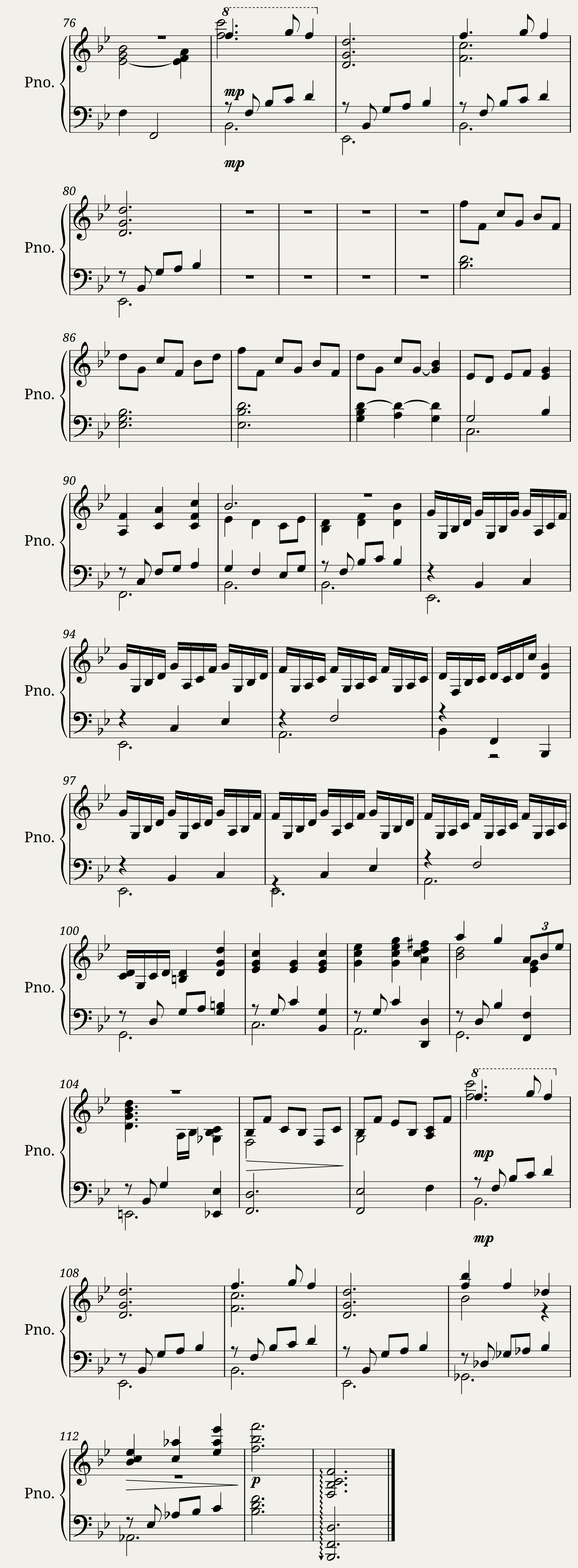 A CHRISTMAS BLESSING- LLOYD LARSON PIANO ACCOMPANIMENT — 4/4