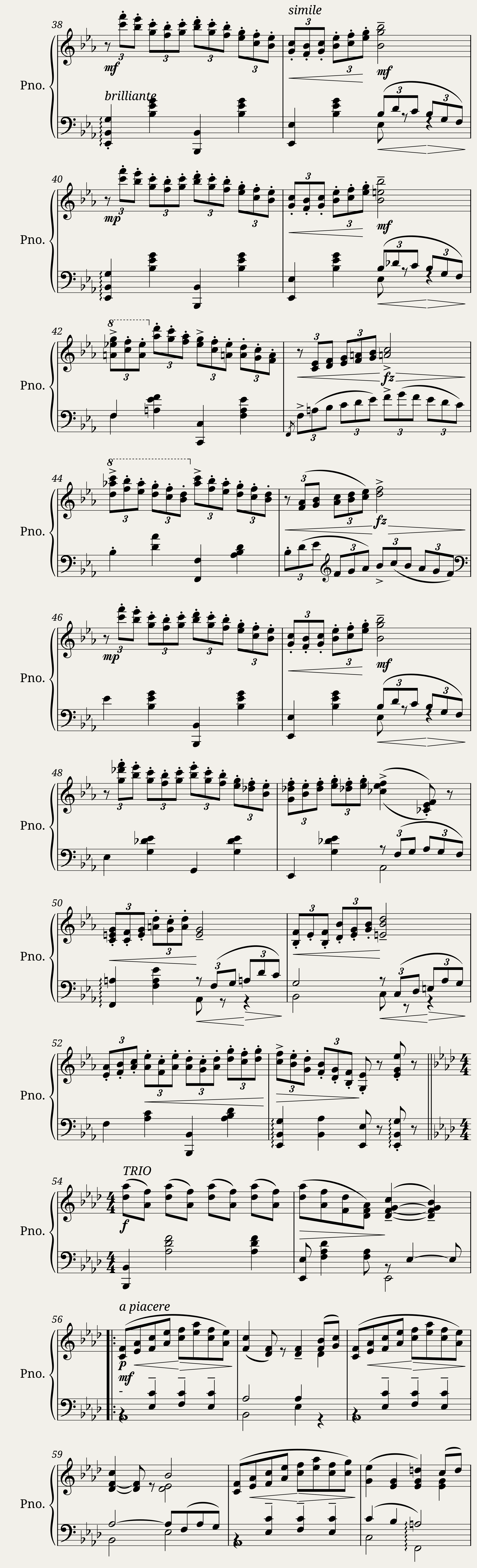 No Time For Caution - for Two Cellos — 4/4