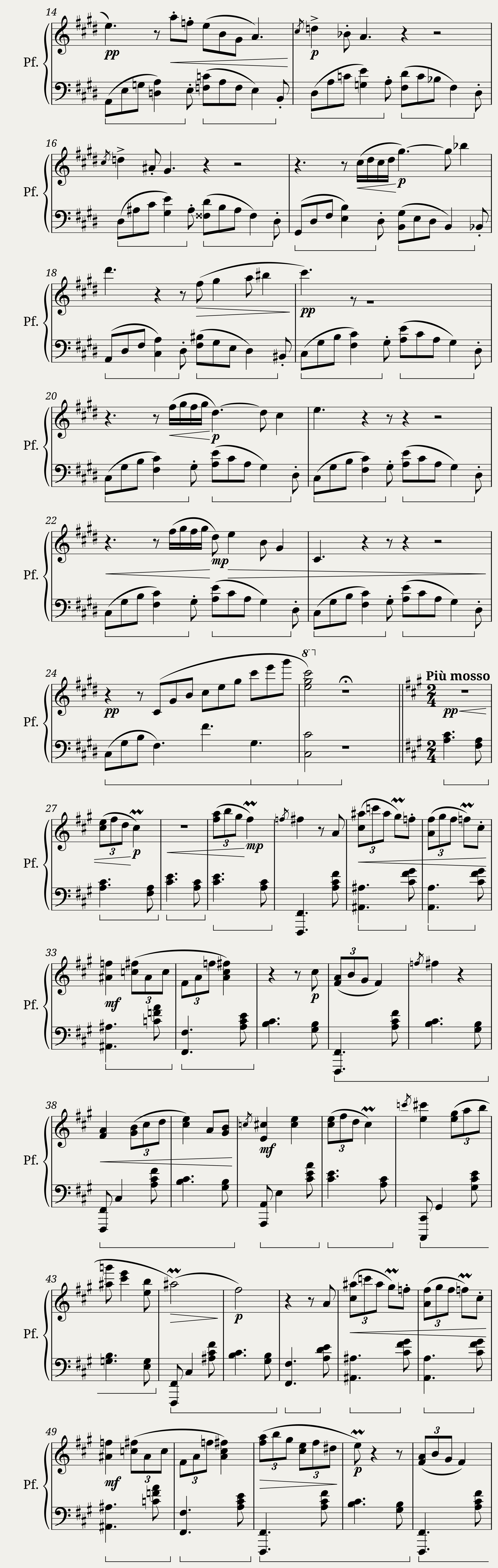 Arabesque Op. 52 — 2/4