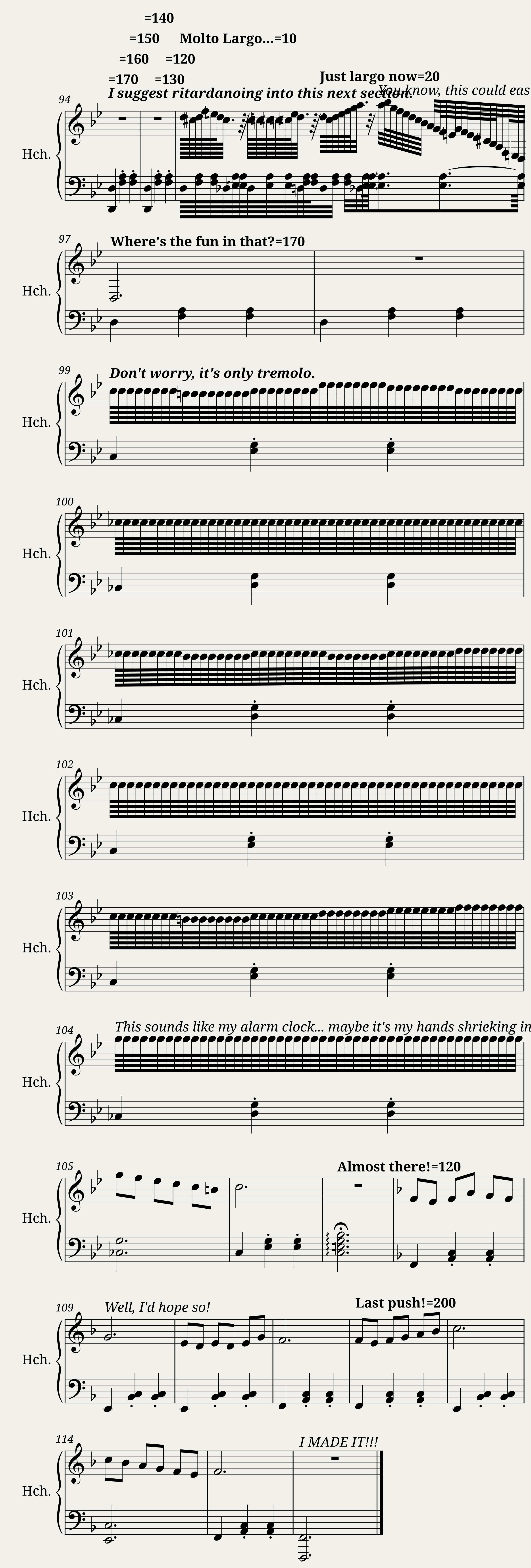 Death By Harpsichord Extended (or Tetris Type Ra) — 4/4