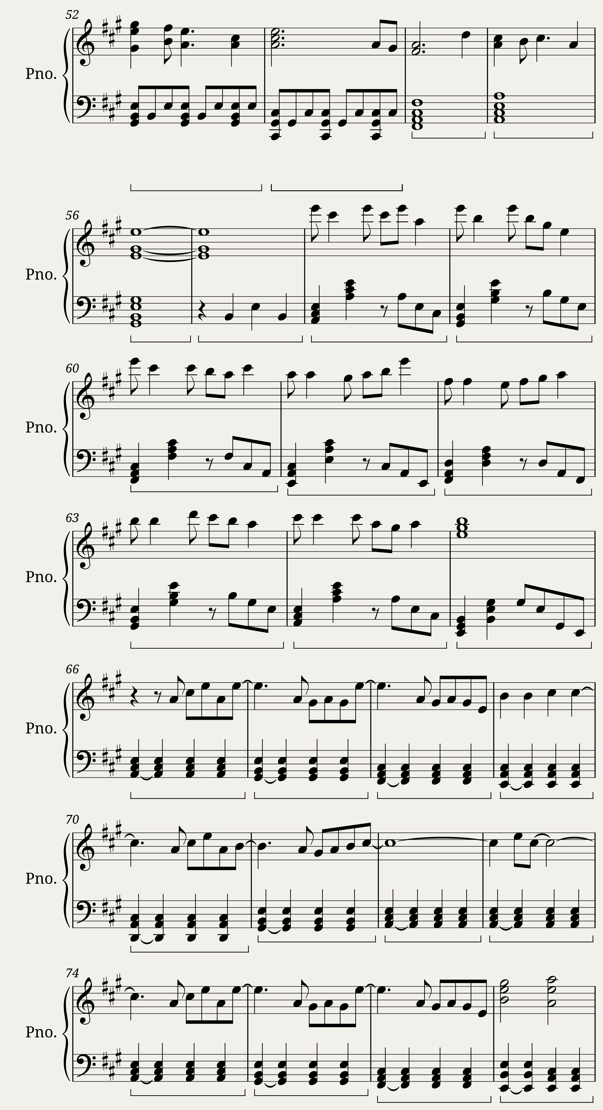 Asperger Lone Wolf (Piano) — 3/5