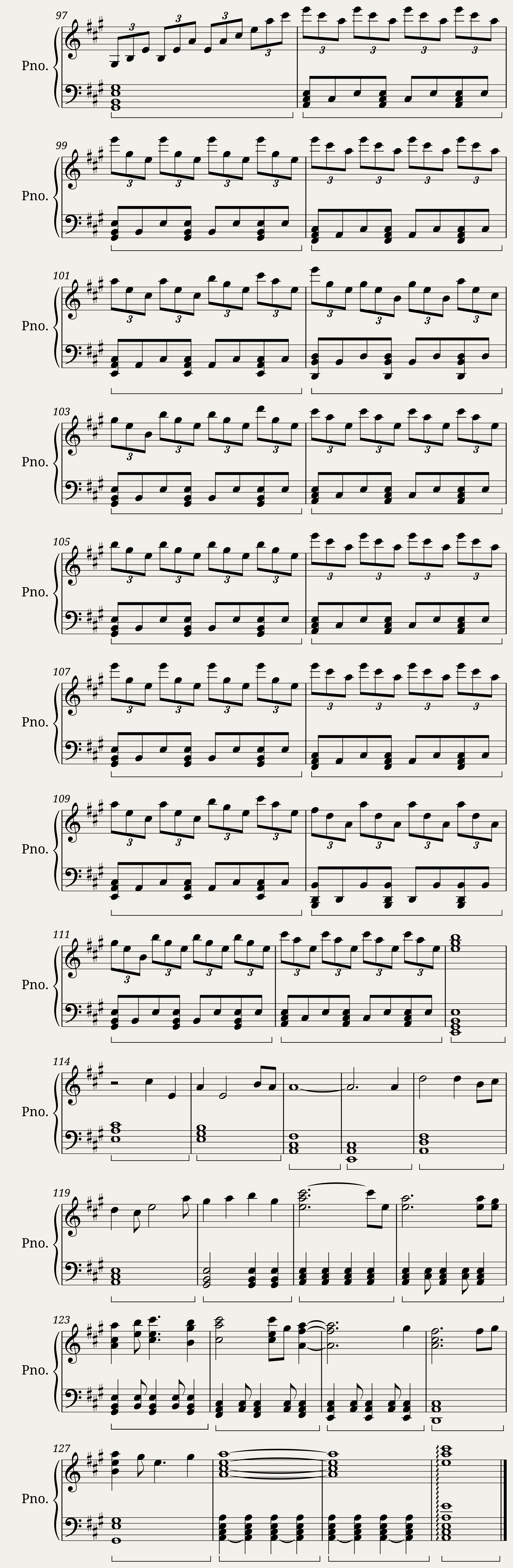 Asperger Lone Wolf (Piano) — 5/5