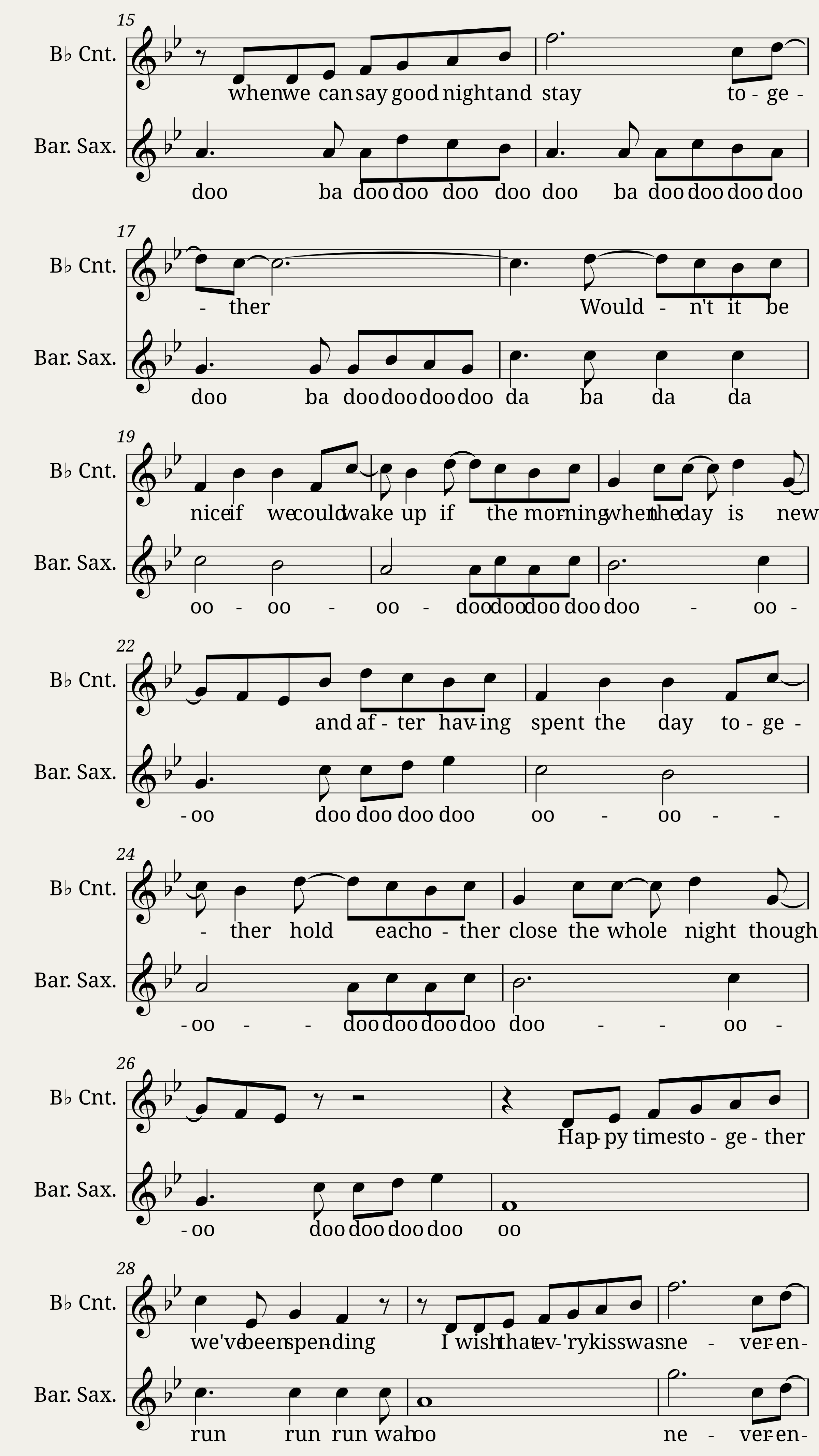 Wouldn't It Be Nice — 2/4