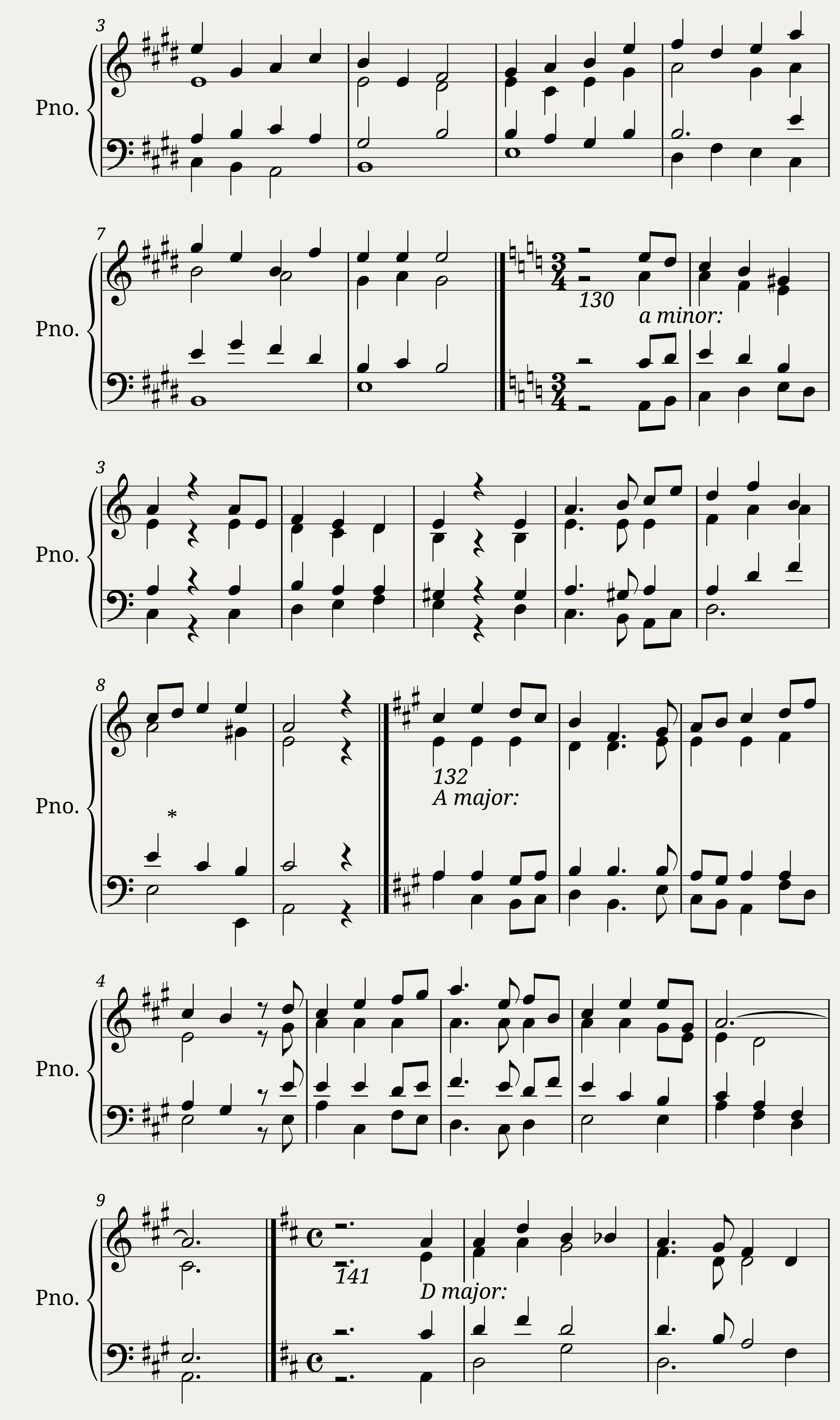 Harmonic exercises — 7/11