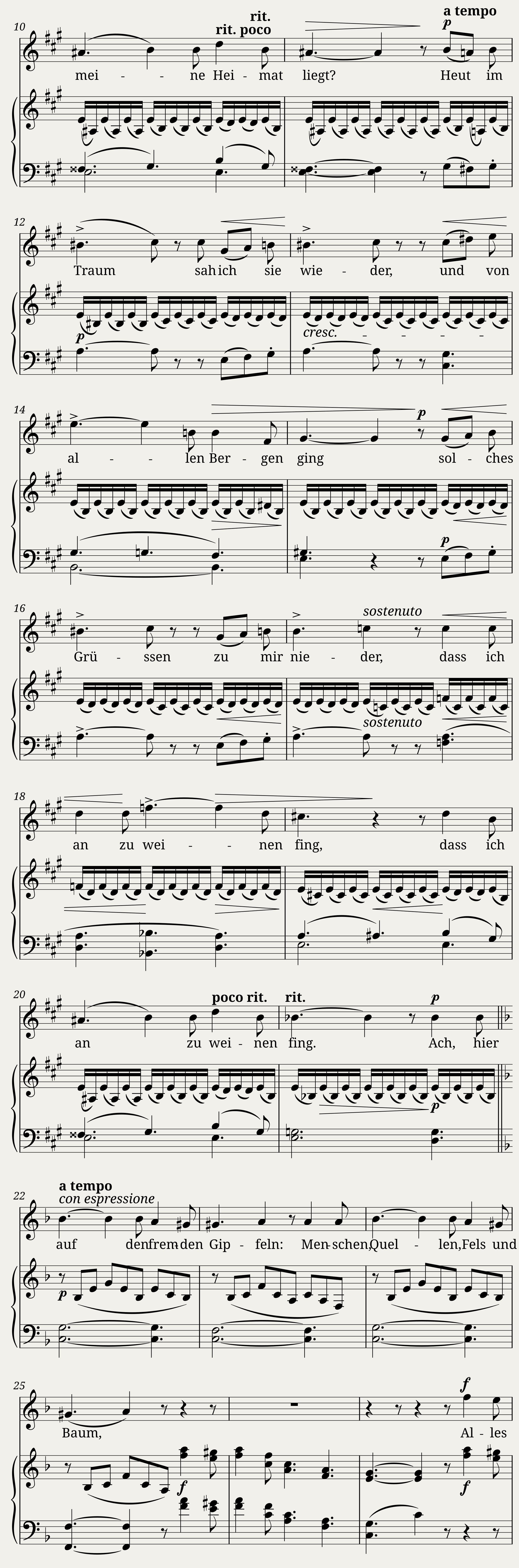 Brahms Johannes - 6 Songs Op.3 No.6 - Lied — 2/3