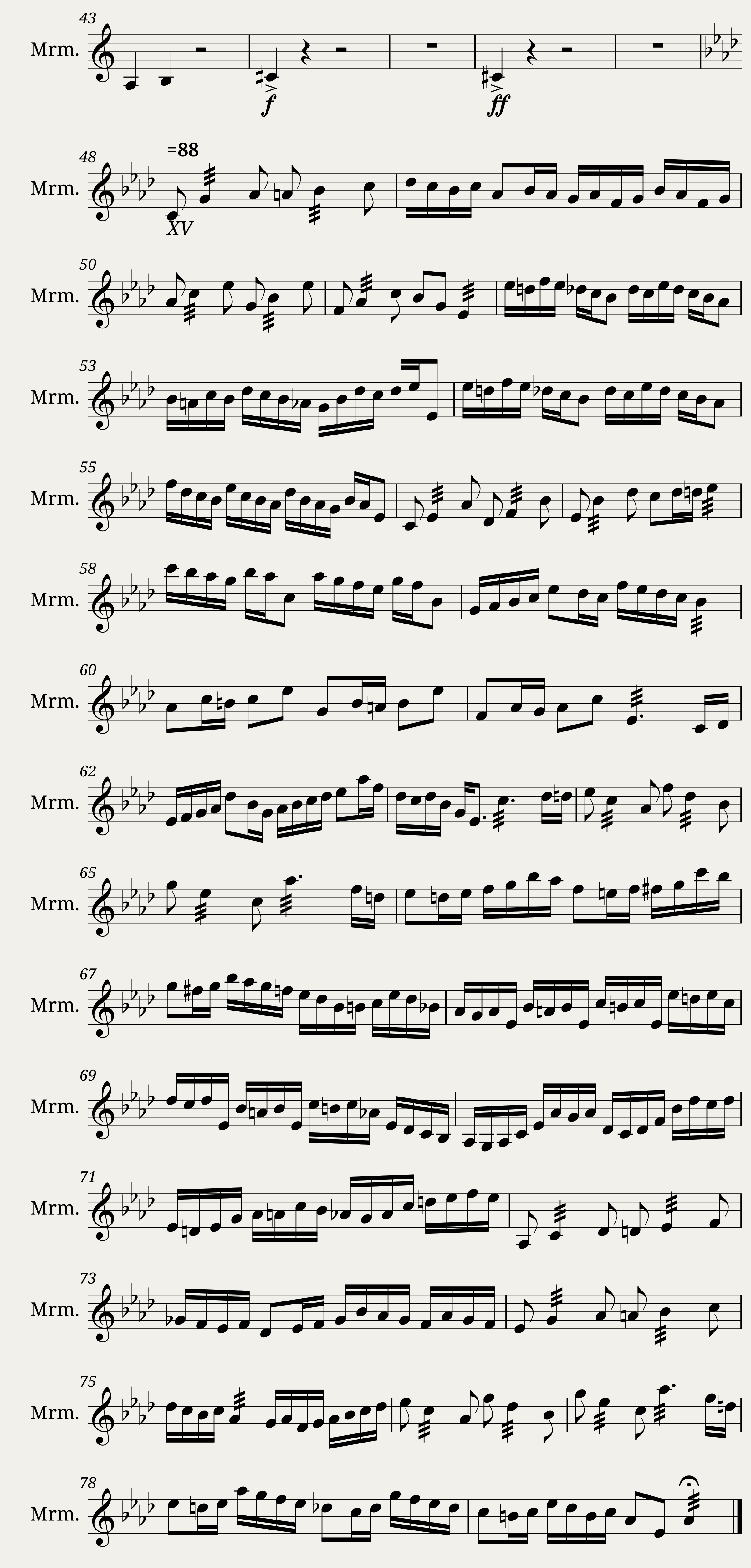The Devil Made Me Do It/XV (Solo & Ensemble 2020) — 2/2