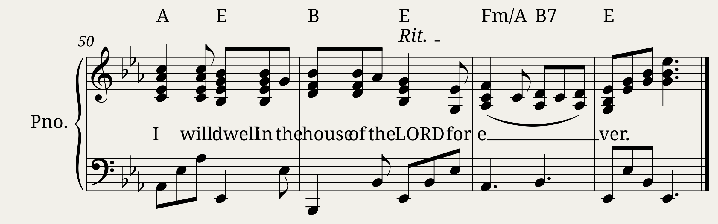 Psalm 23:1-6 Scripture Song — 2/2