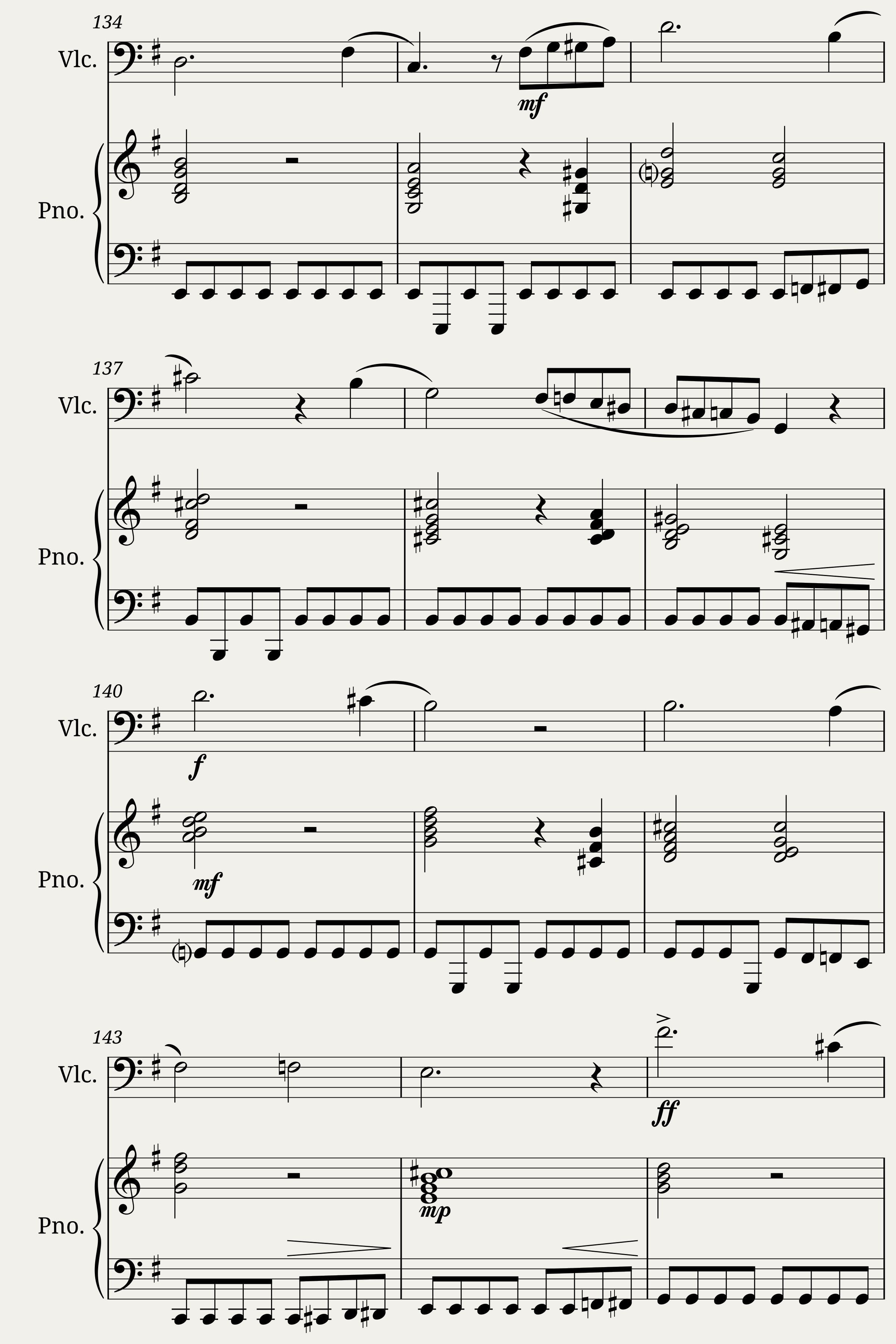 Cello and piano sonata n1 in B minor by Dominique Picard - 3rd mv — 8/12