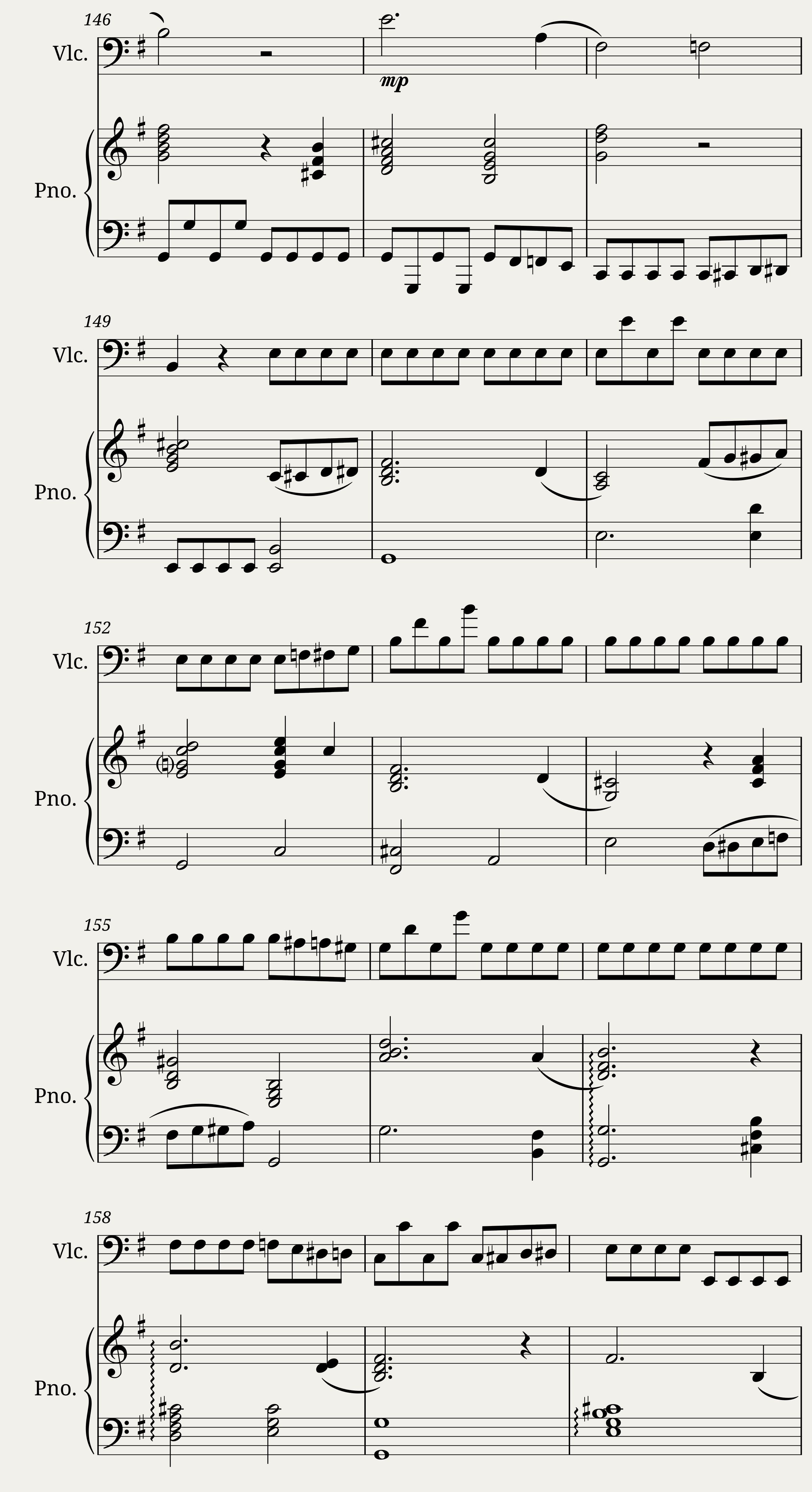 Cello and piano sonata n1 in B minor by Dominique Picard - 3rd mv — 9/12