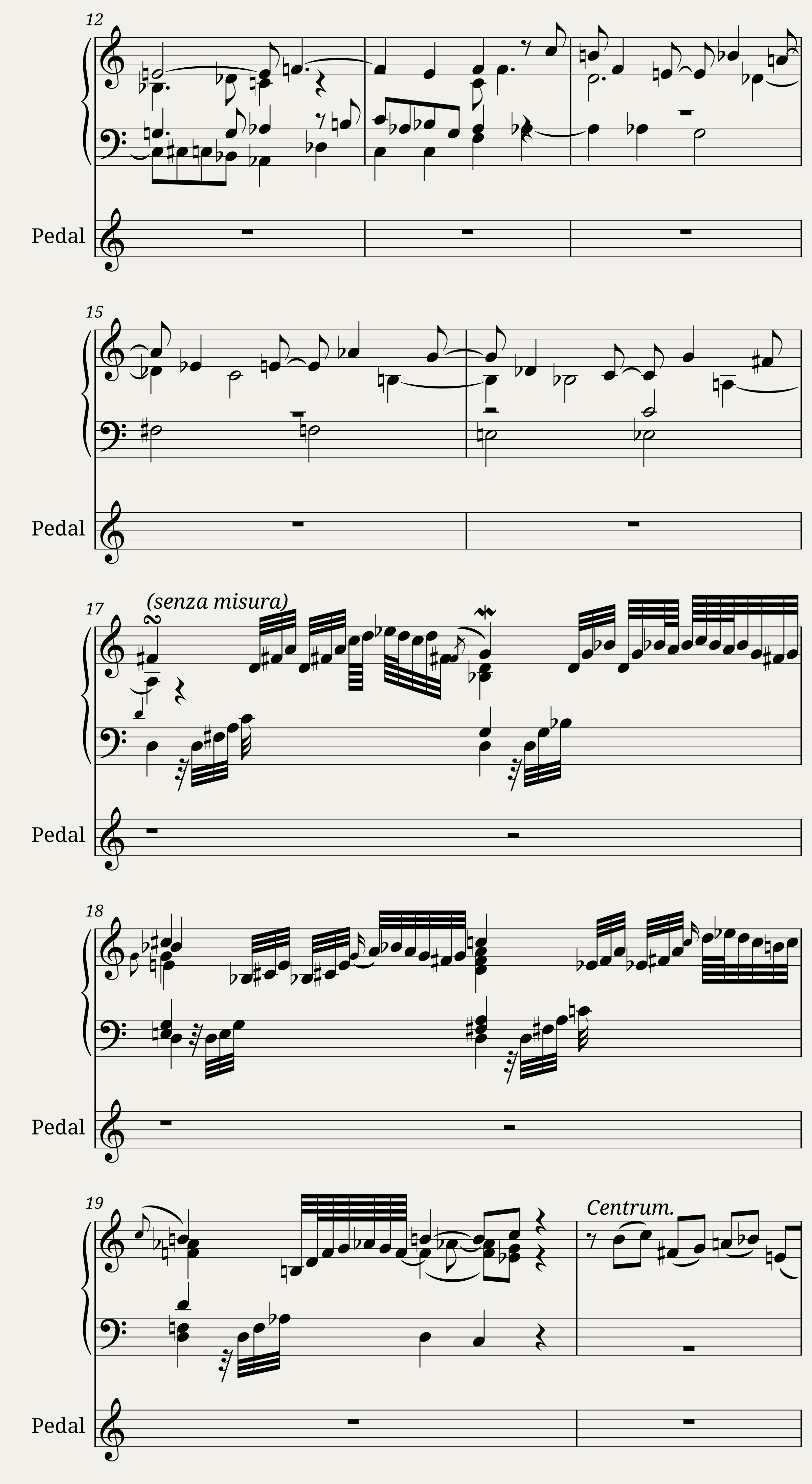 Kleines Harmonisches Labyrinth J.S. Bach — 2/4