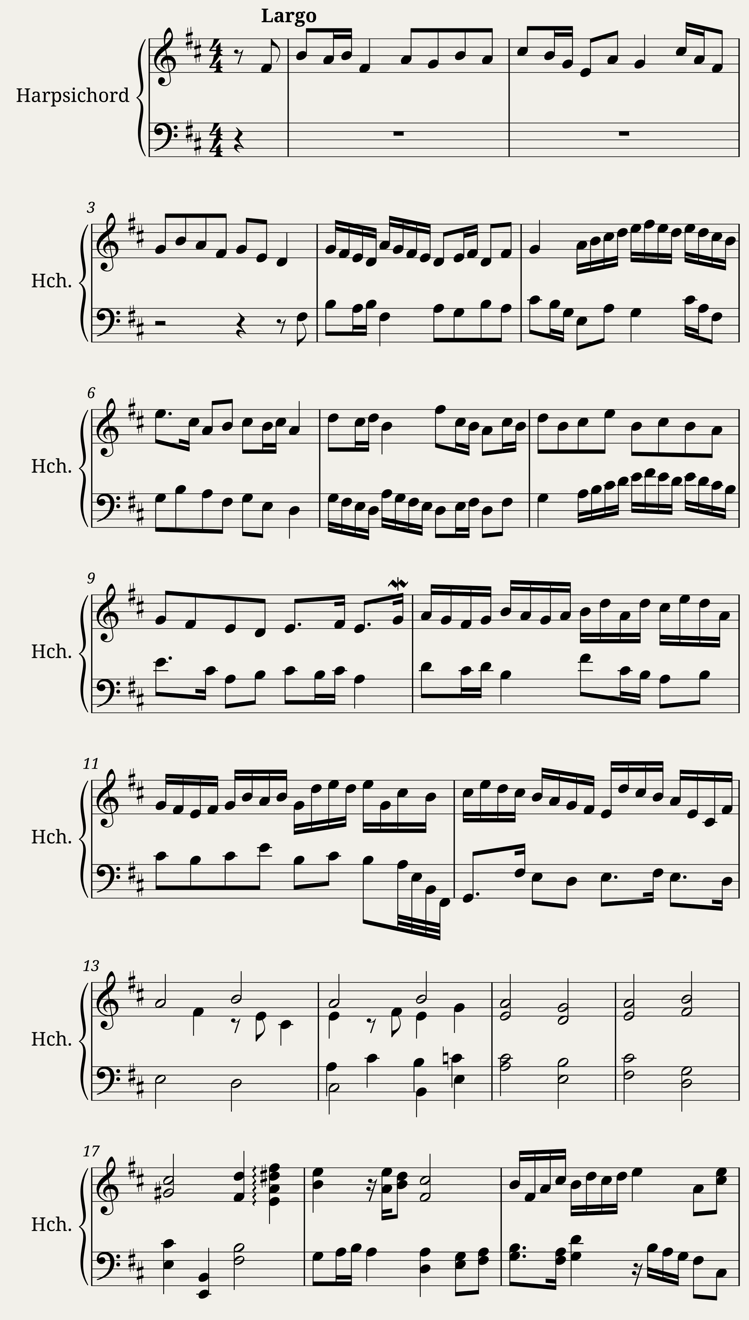 Kind of a canon for a little bit then not in b minor — 1/2
