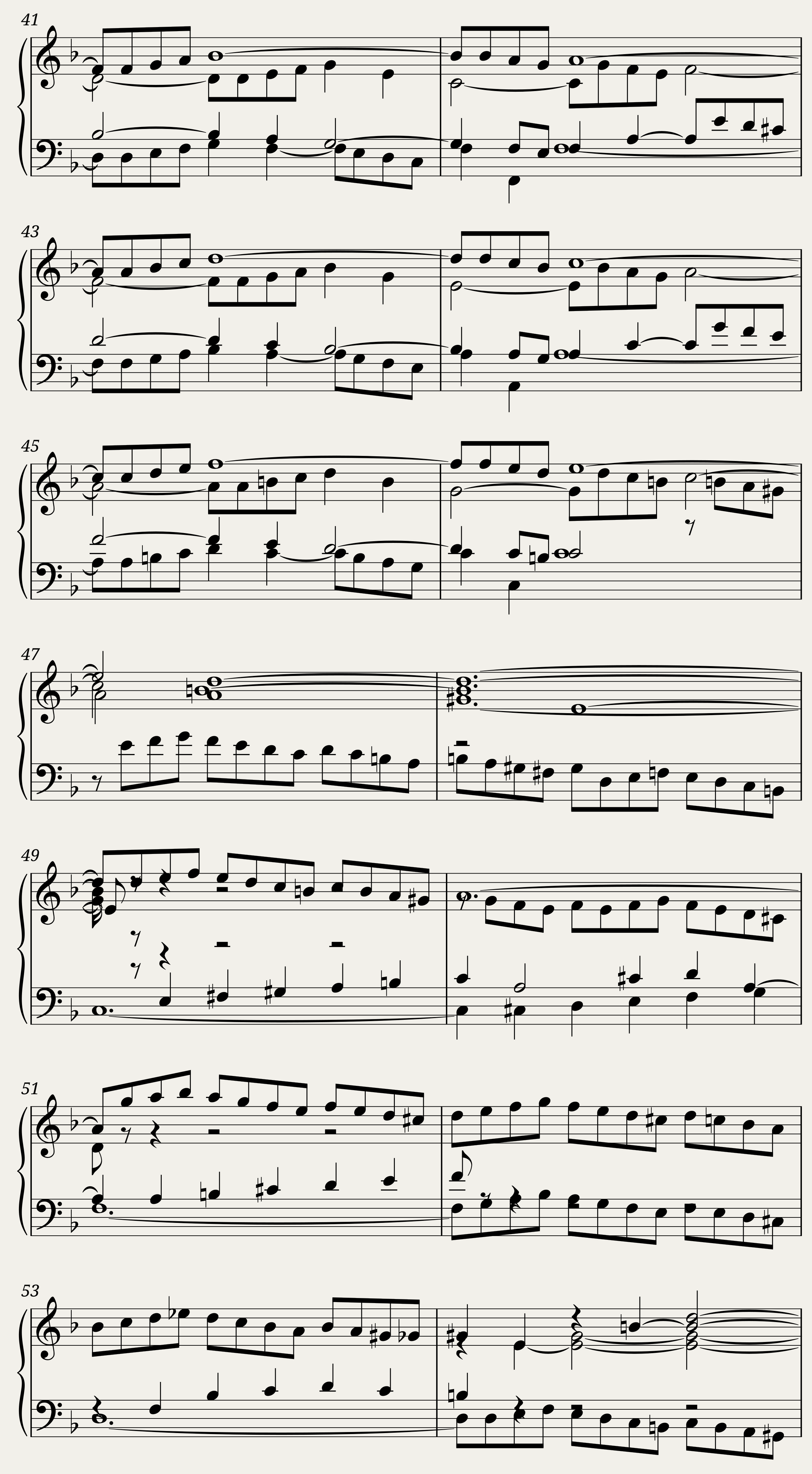 BWV 879 The Well-Tempered Clavier Part II Praeludium X — 4/6